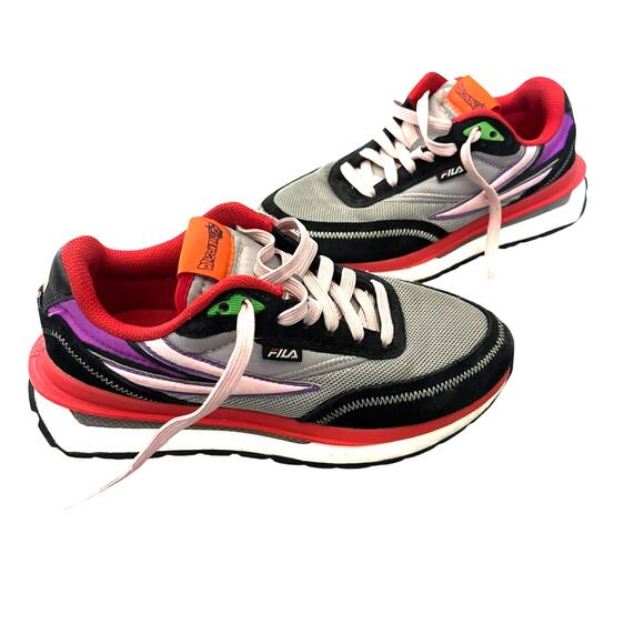 FILA x Dragon Ball Super Renno ‘Goku Black’ DBS Anime Sneakers 4.5Y / W6 - Picture 8 of 8